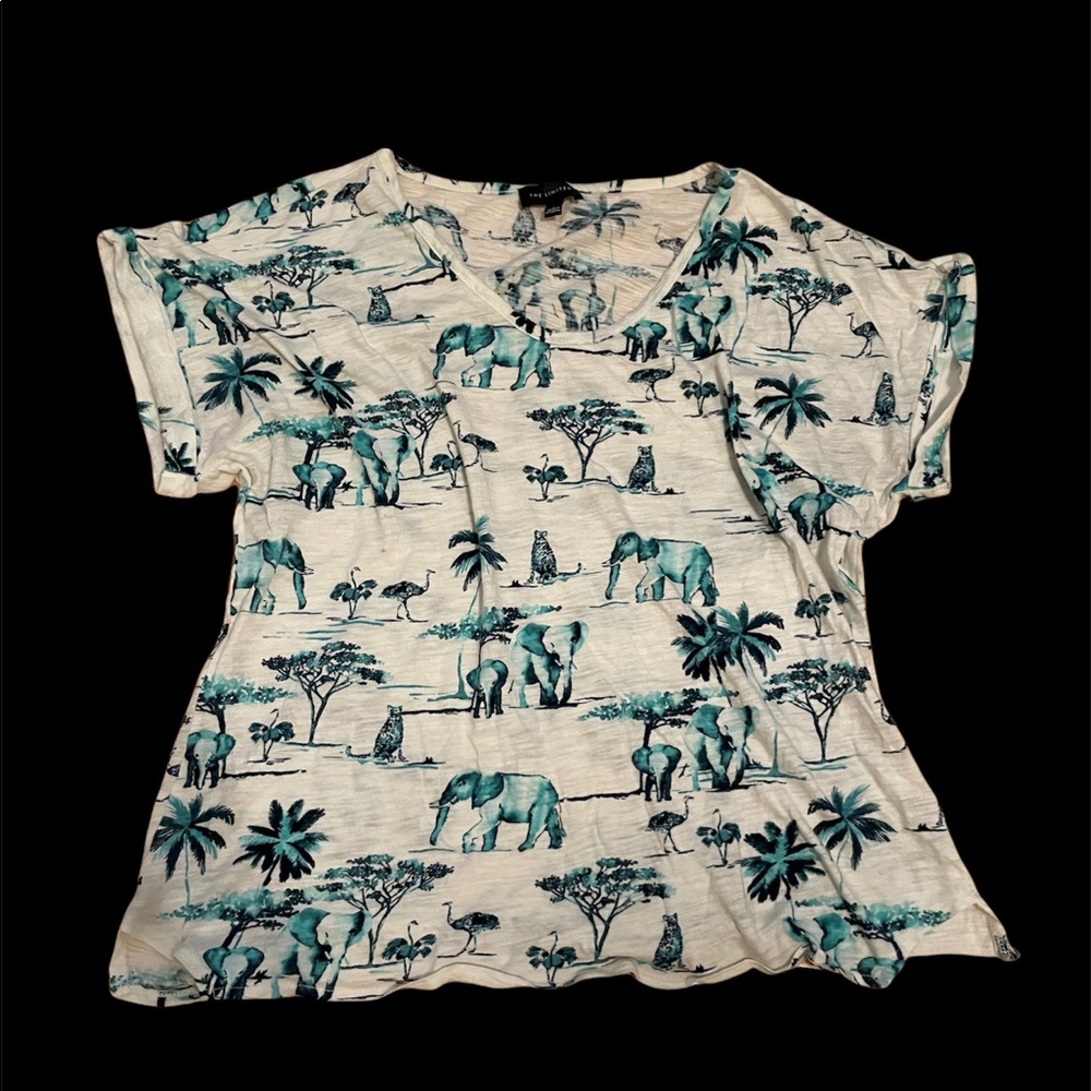 The Limited Women’s Elephant Print Top Large